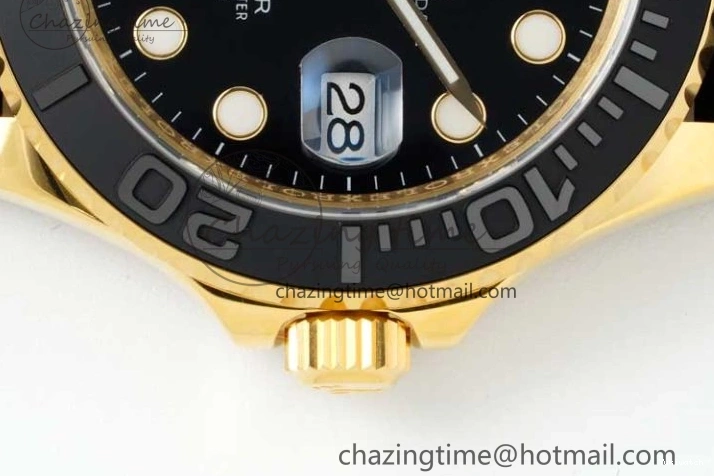 YG 3D Edition VR3235 226658 Yacht-Master Black Strap Oysterflex 1:1 on 3EF Ceramic Bezel 42mm Best 0714